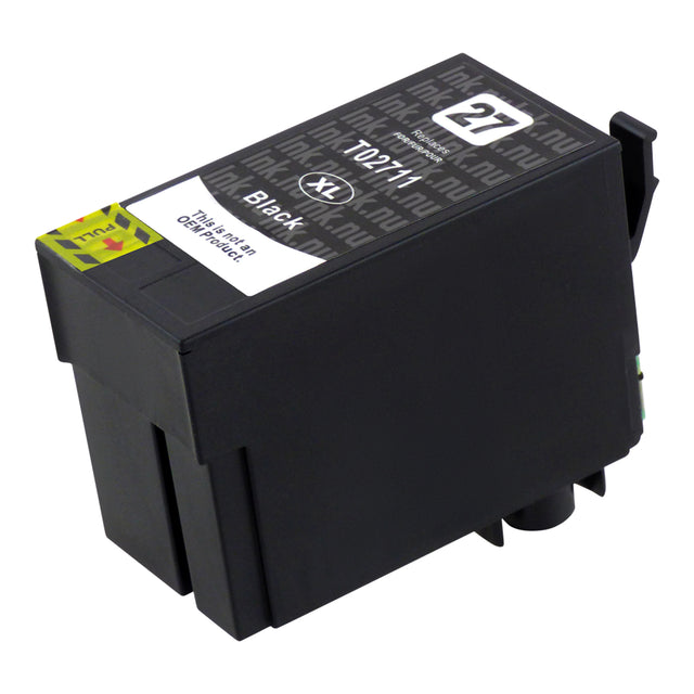 Premium Kompatibel Epson 27XL (T2711) Svart Bläckpatron (T27XL)