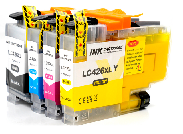 Premium Kompatibel Brother LC426XL Bläckpatroner Multipack