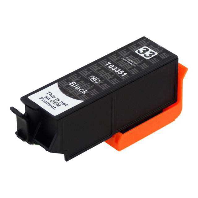 Premium Kompatibel Epson 33XL (T3351) Svart Bläckpatron (T33XL)