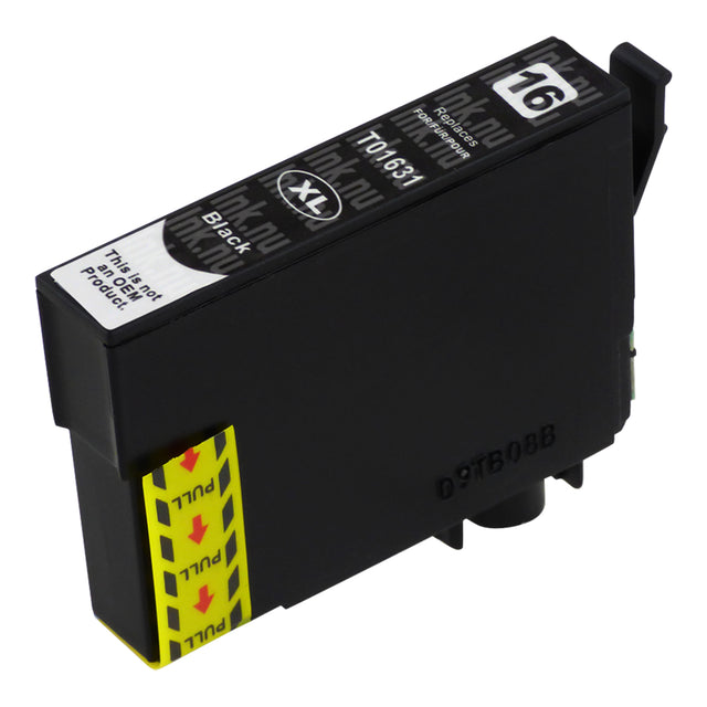 Premium Kompatibel Epson 16XL (T1631) Svart Bläckpatron (T16XL)