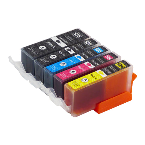 Premium Kompatibel Canon PGI-525/CLI-526XL Bläckpatroner Multipack