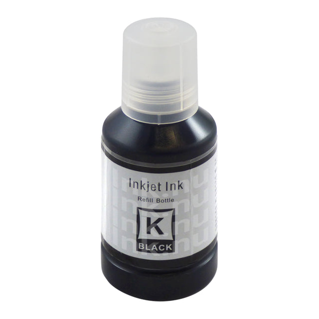 Premium Kompatibel Epson EcoTank Svart Bläckflaska 130ml - 104, 105, 111, T6641, T7741