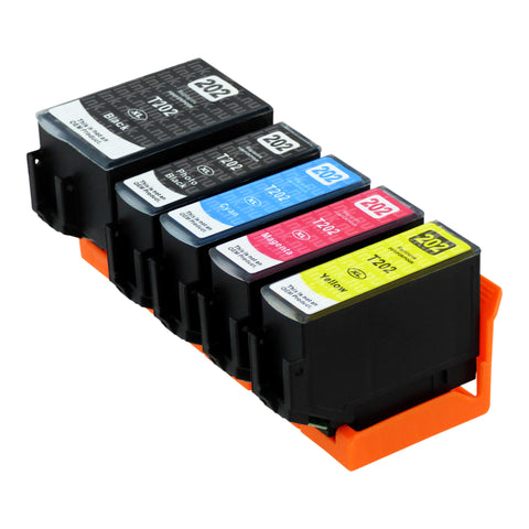 Premium Kompitabel Epson 202XL (T02G7) Bläckpatroner Multipack