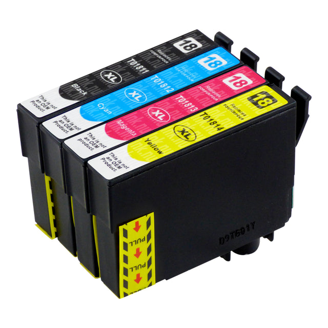 Premium Kompatibel Epson 18XL (T1816) Bläckpatroner Multipack (T18XL)