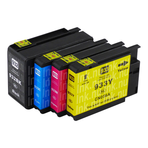 Premium Kompatibel HP 932XL/933XL Bläckpatroner Multipack