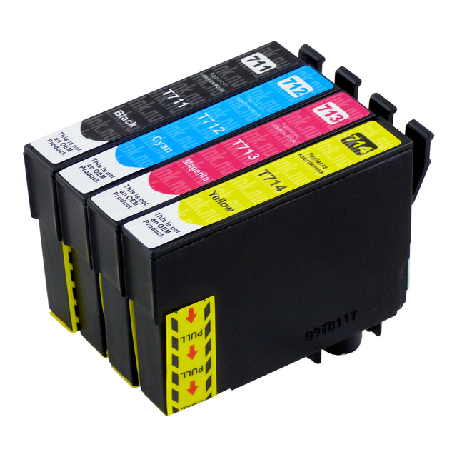 Premium Kompatibel Epson T0711 Bläckpatroner Multipack