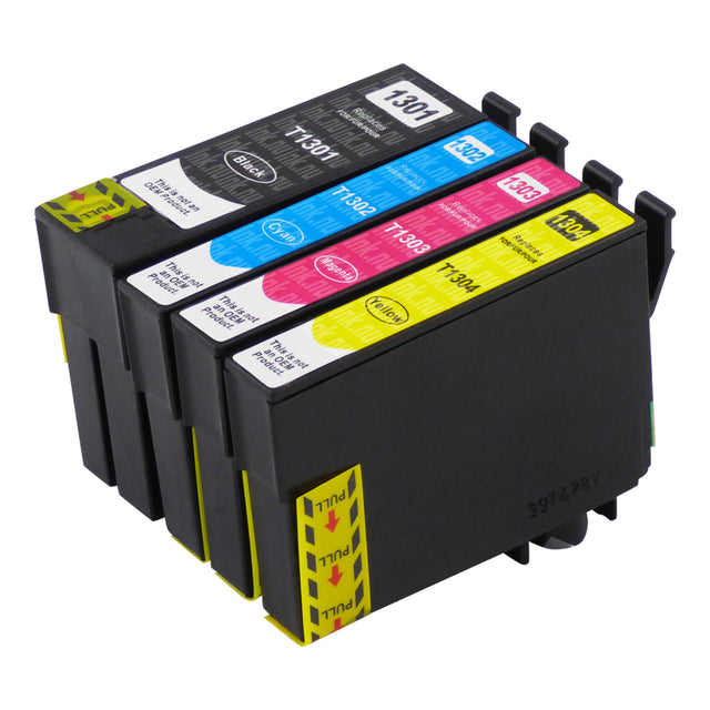Premium Kompatibel Epson 13XL (T1306) Bläckpatroner Multipack