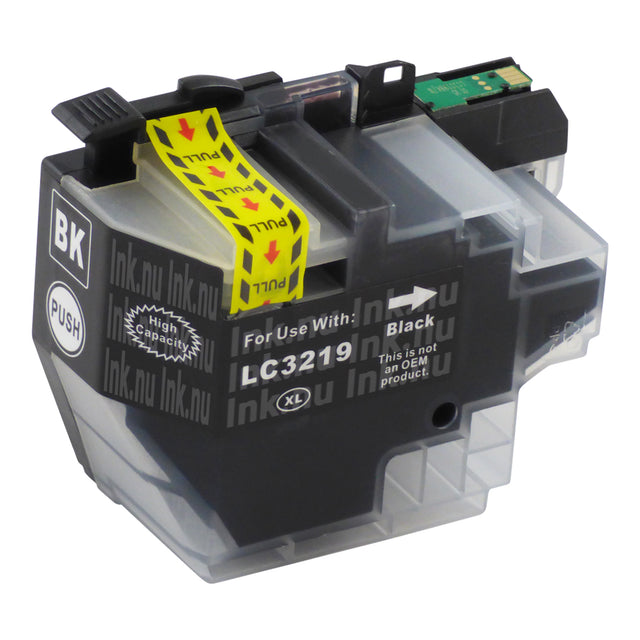 Premium Kompatibel Brother LC3217XL/LC3219XL Svart Bläckpatroner