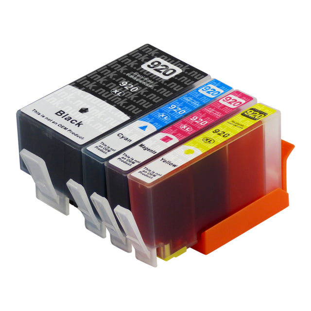 Premium Kompatibel HP 920XL (C2N92AE) Bläckpatroner Multipack