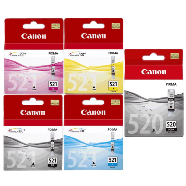 Orginal Canon PGI-520/CLI-521 Bläckpatroner Multipack
