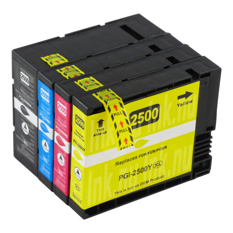 Premium Kompitabel Canon 2500XL Bläckpatroner Multipack