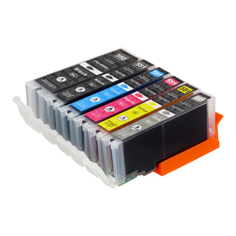 Premium Kompatibel Canon PGI-550XL/CLI-551XL Bläckpatroner Multipack Inkluderar Grå